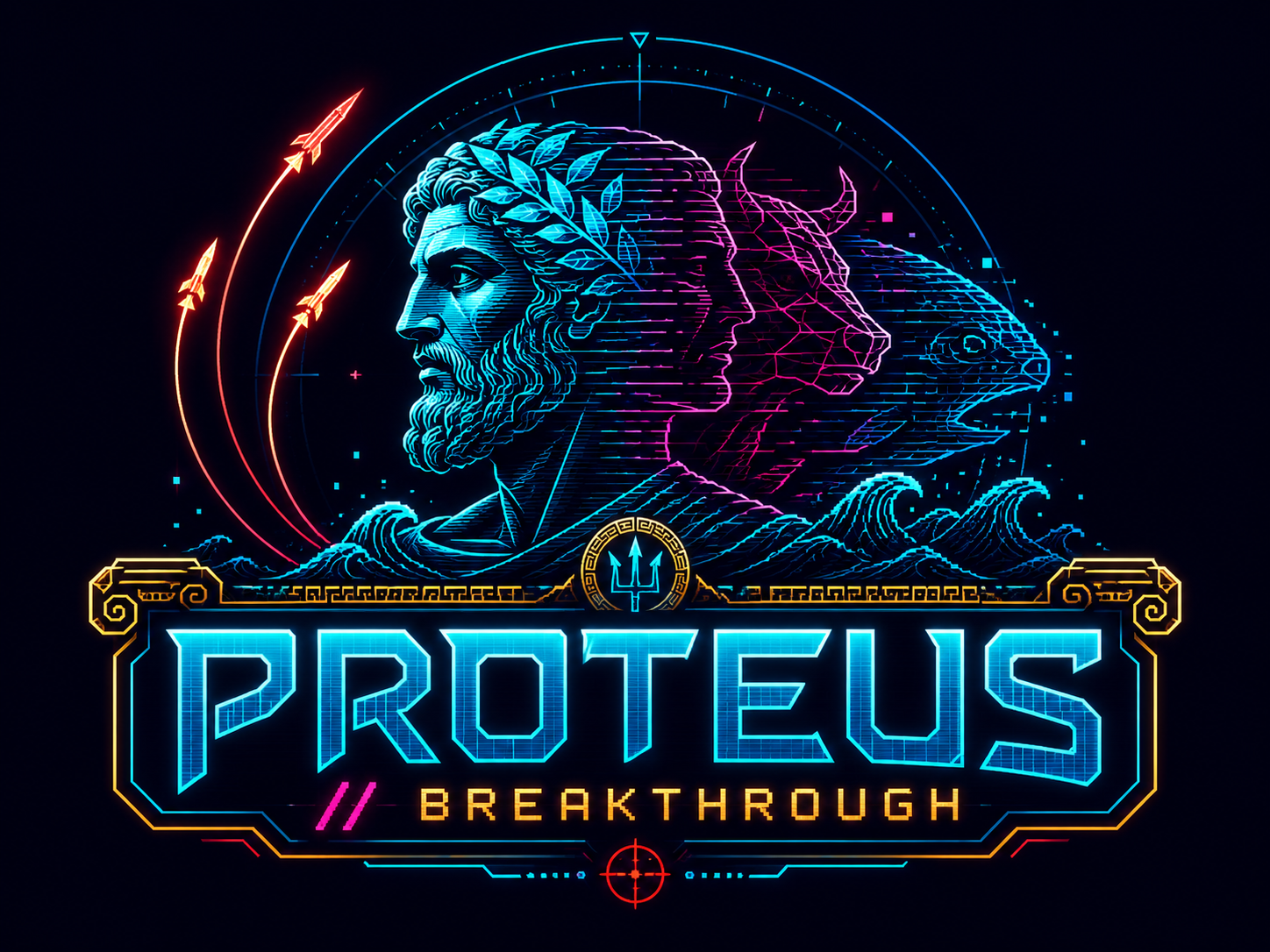 PROTEUS // BREAKTHROUGH arcade demo artwork